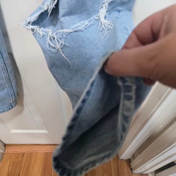 BDG High Rise Baggy Distressed Jeans Size 27 - Picture 6 of 11